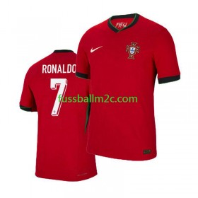 Fußballtrikots Portugal Cristiano Ronaldo 7 Heim Trikotsatz EURO 2024